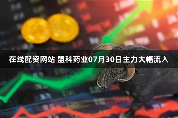 在线配资网站 盟科药业07月30日主力大幅流入